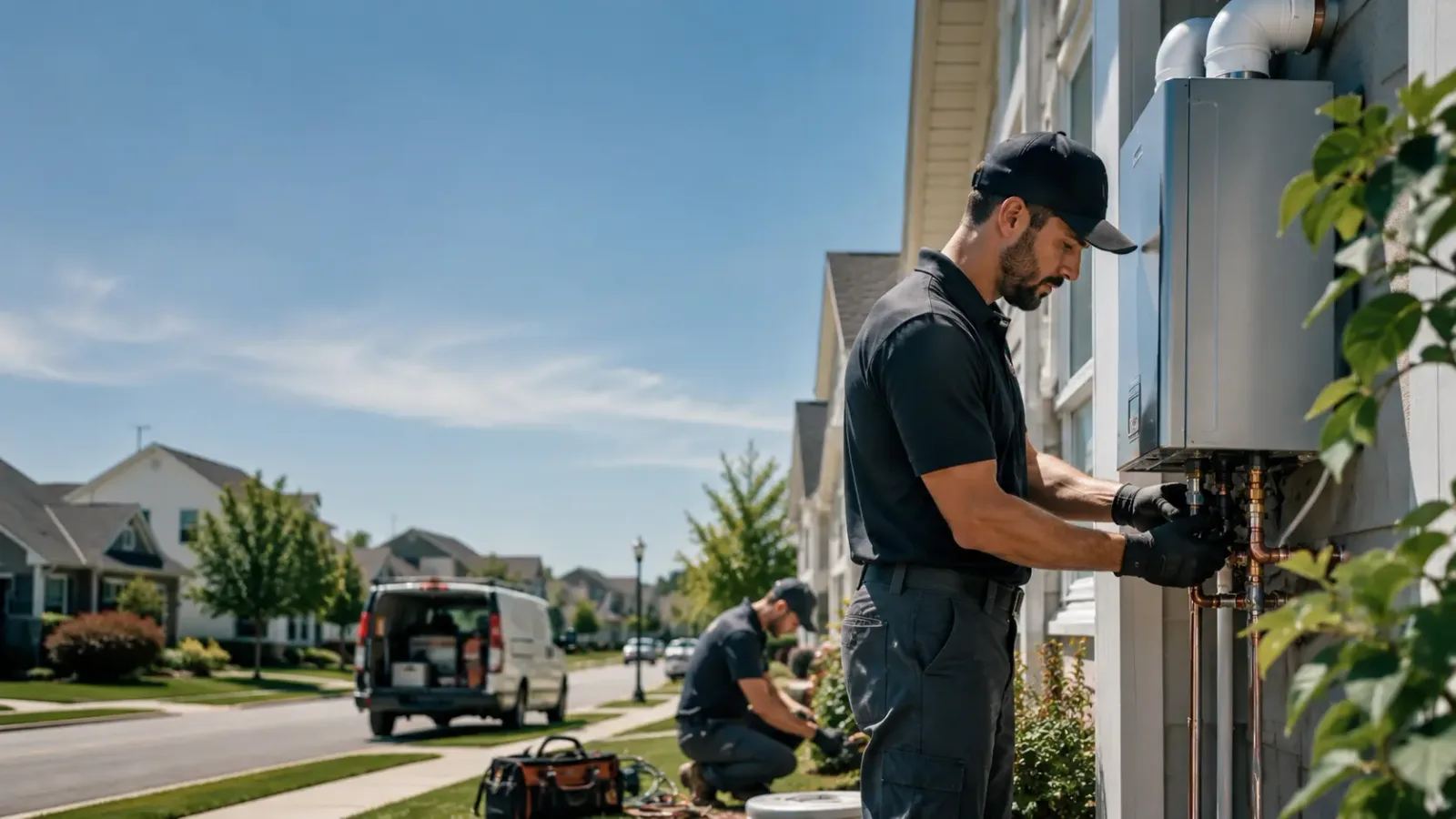 Tankless Water Heater Installation in Hamler, OH
